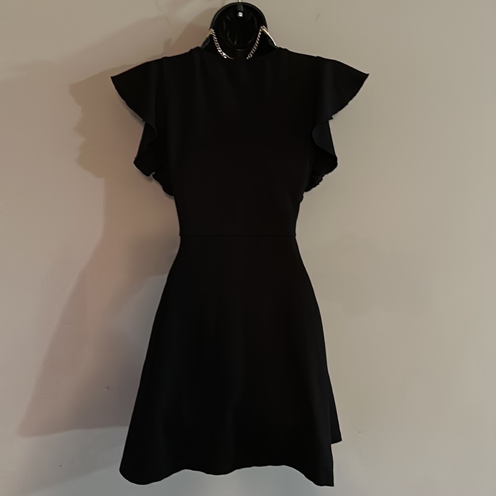 Kate Spade Flutter-sleeve Dress size XS EUC - Picture 4 of 12